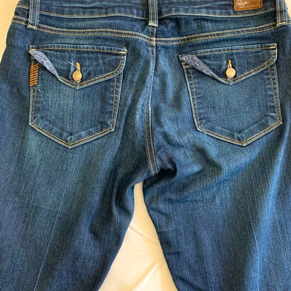 Paige Canyon Boot Cut Low Rise Jean. Size 28. - Picture 3 of 5